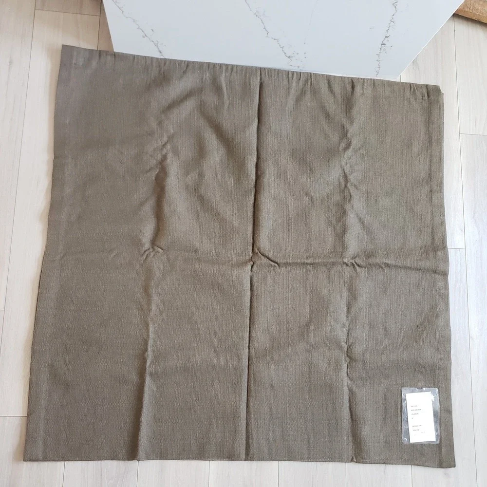 Holly Hunt Great Plains‎ Linen James Panel 56x93 Brown Upholstery Fabric